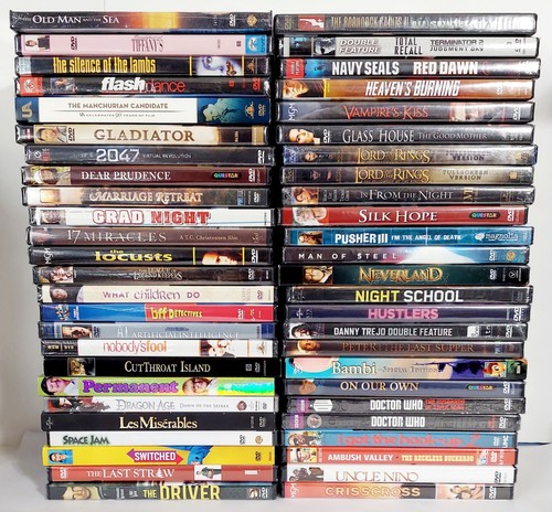Dvd lot movies - 50, sci