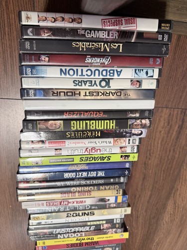 Lot dvds used - dvds, total